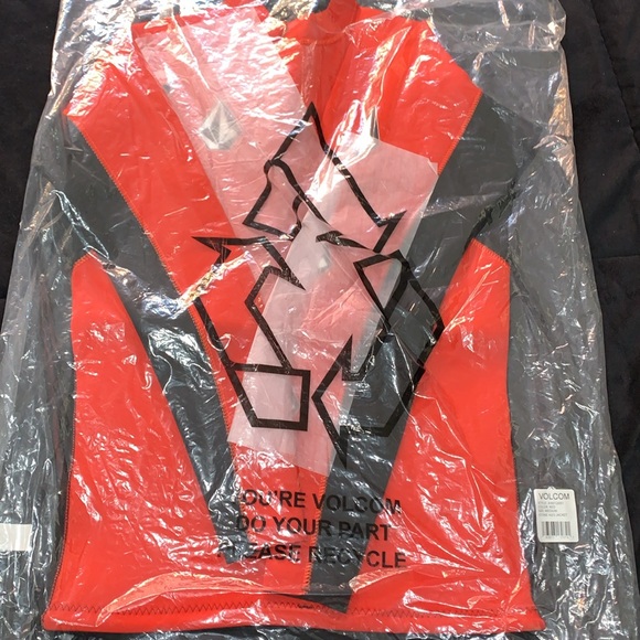 Volcom Stone Neoprene Jacket - Red - Picture 4 of 4